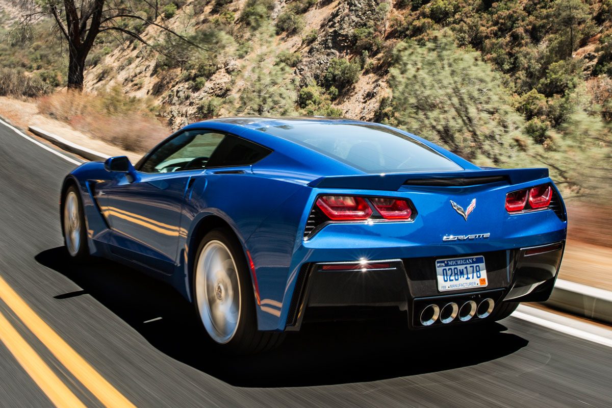 Chevrolet Corvette Stingray · Mavi — görsel 2