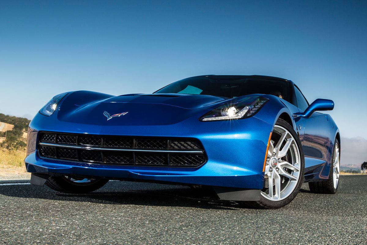 Chevrolet Corvette Stingray · Mavi — görsel 3