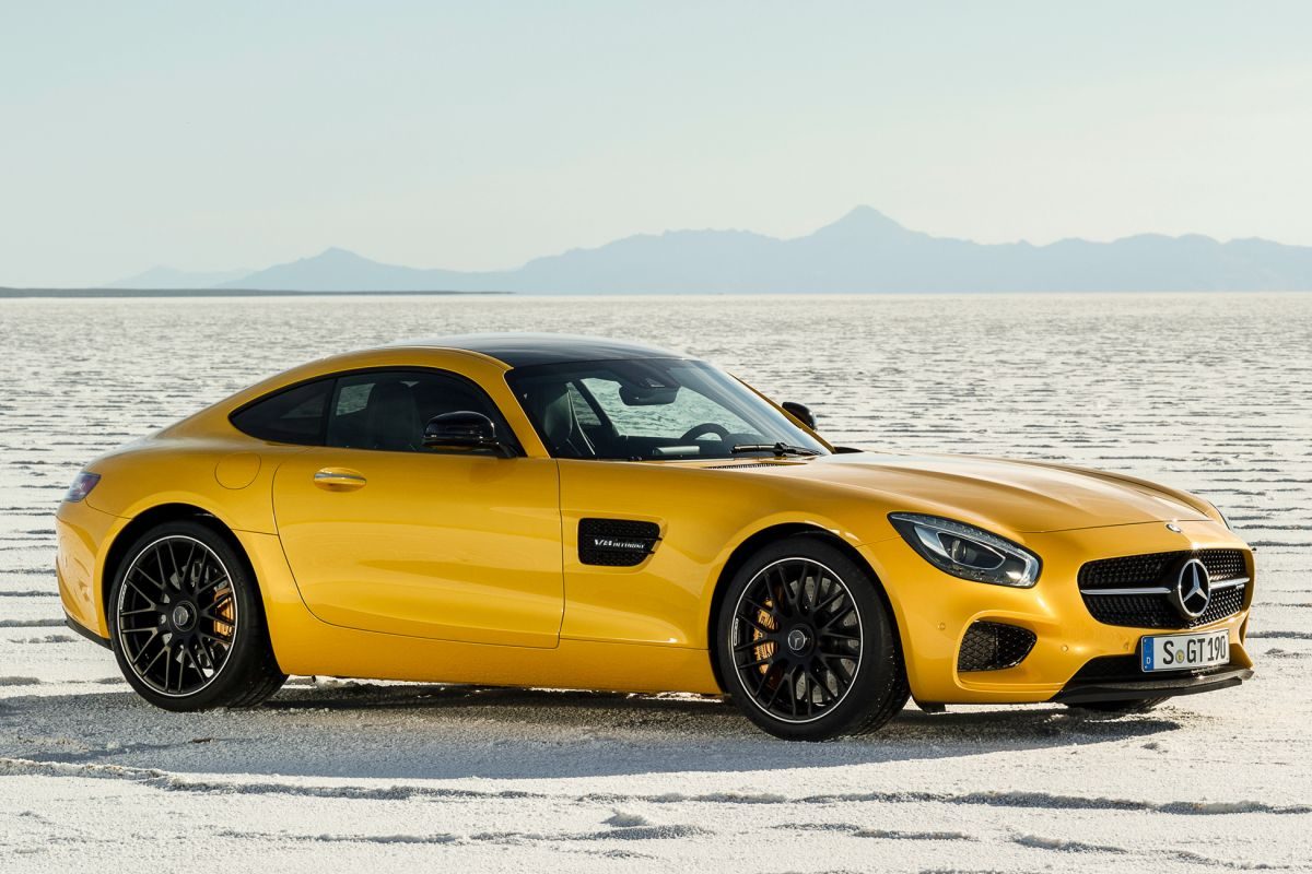 Mercedes-AMG GT · Sarı — görsel 2
